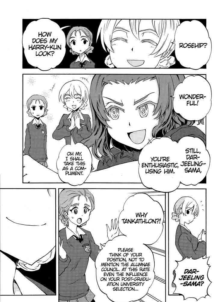 Girls Panzer Ribbon No Musha Chapter 22 Page 33