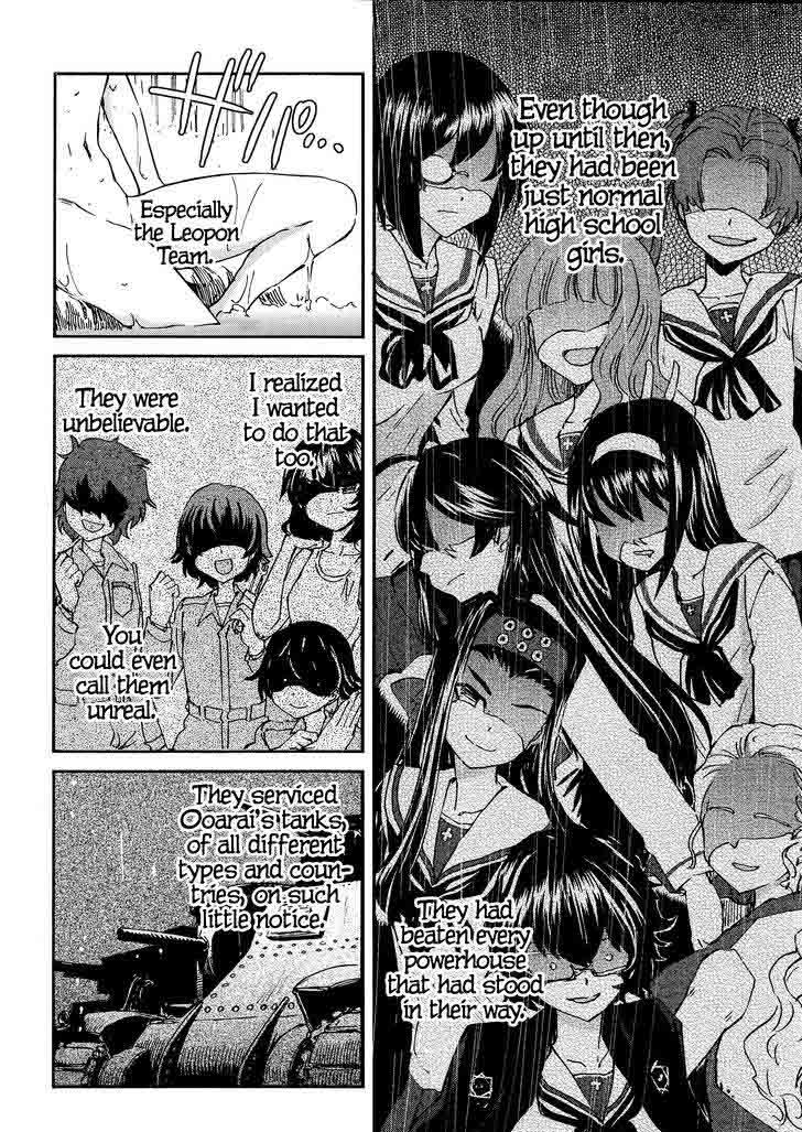 Girls Panzer Ribbon No Musha Chapter 23 Page 14