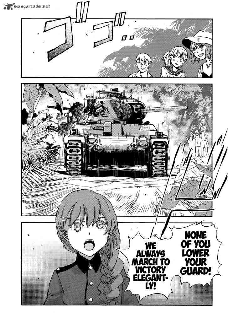Girls Panzer Ribbon No Musha Chapter 23 Page 21