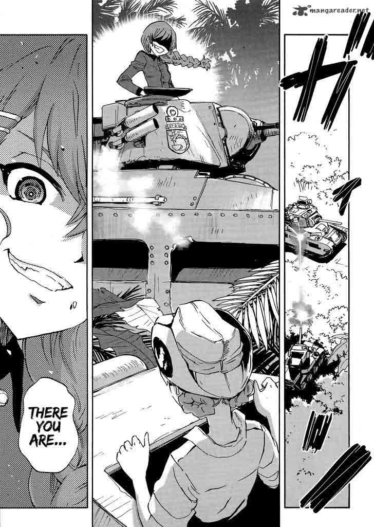Girls Panzer Ribbon No Musha Chapter 23 Page 23