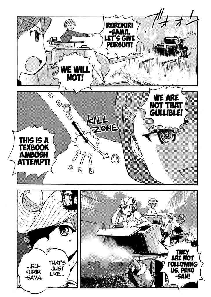 Girls Panzer Ribbon No Musha Chapter 23 Page 25