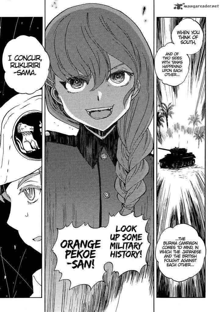 Girls Panzer Ribbon No Musha Chapter 23 Page 27