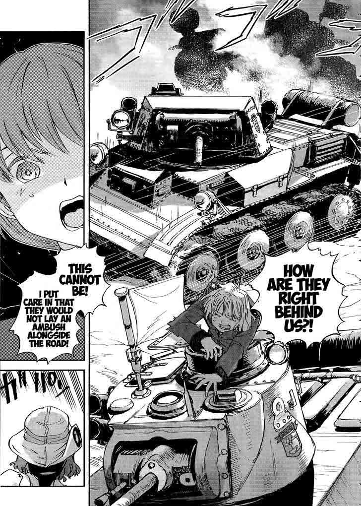 Girls Panzer Ribbon No Musha Chapter 23 Page 29