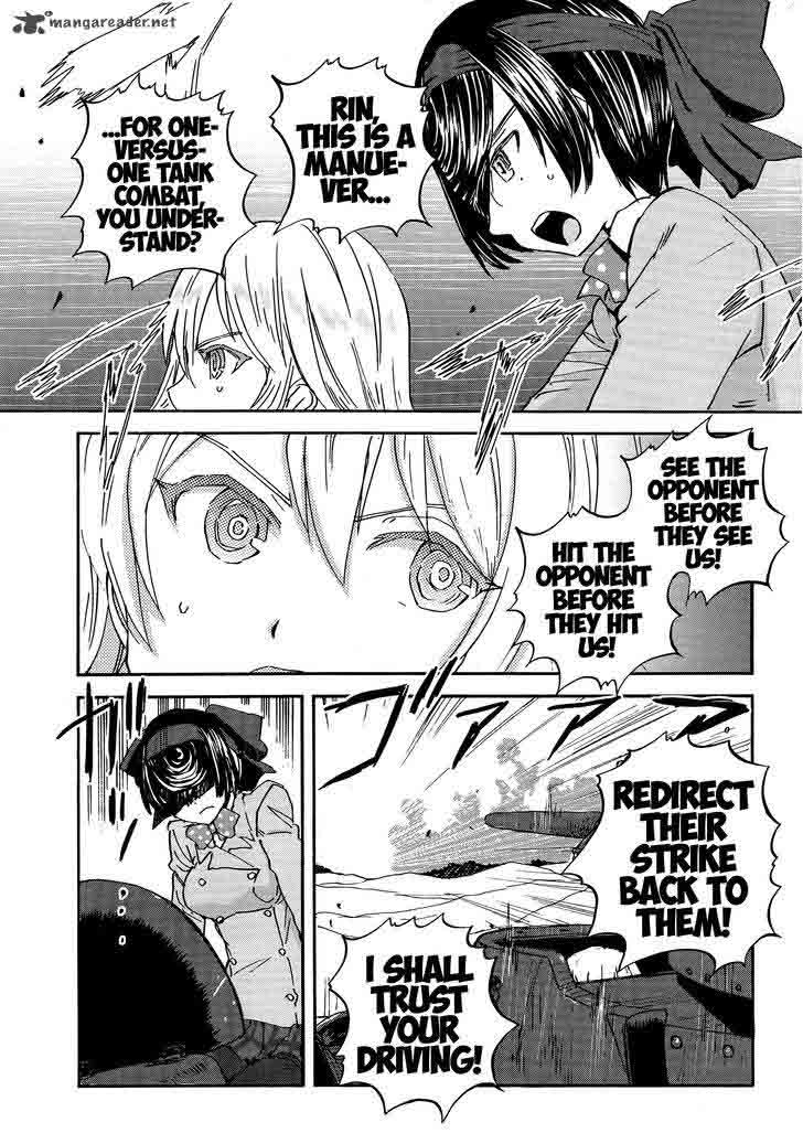 Girls Panzer Ribbon No Musha Chapter 23 Page 3