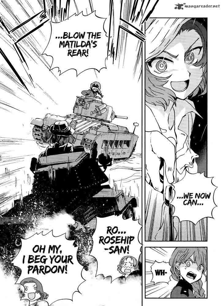 Girls Panzer Ribbon No Musha Chapter 23 Page 31