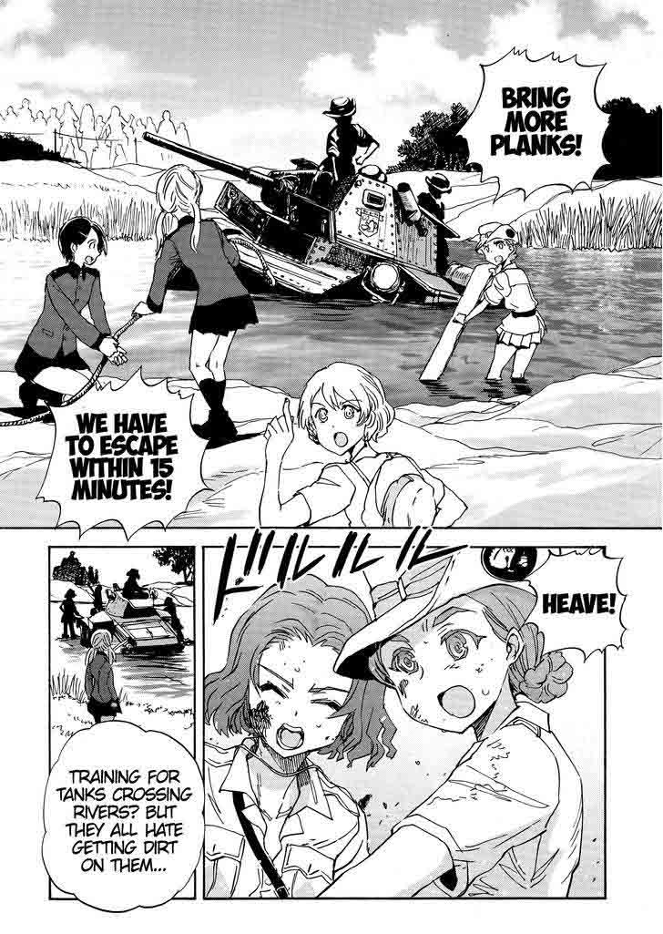 Girls Panzer Ribbon No Musha Chapter 23 Page 36