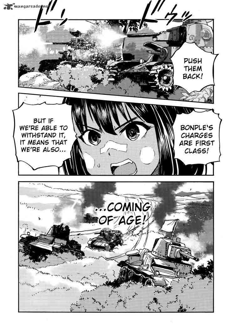 Girls Panzer Ribbon No Musha Chapter 24 Page 32