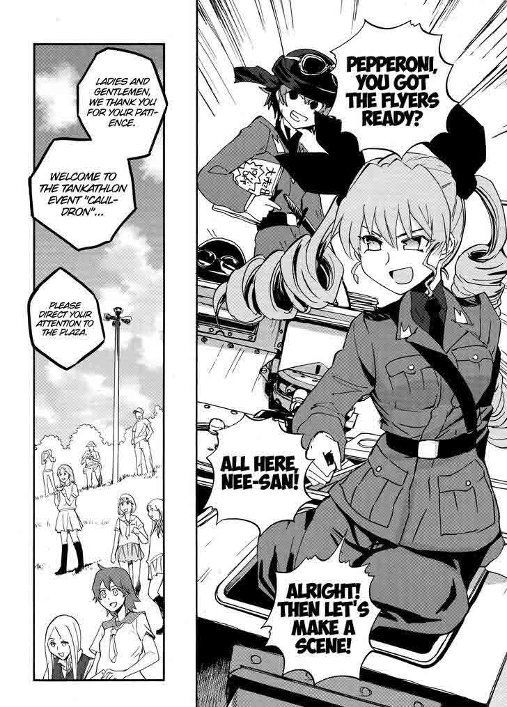 Girls Panzer Ribbon No Musha Chapter 25 Page 13