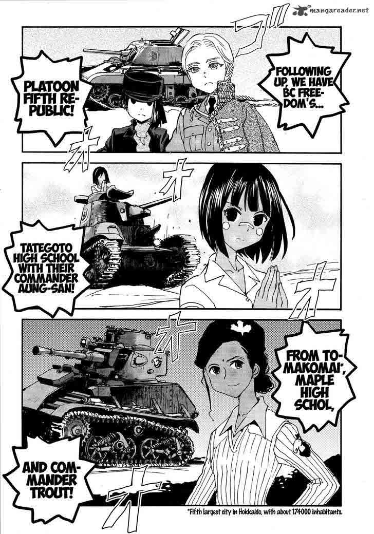 Girls Panzer Ribbon No Musha Chapter 25 Page 28