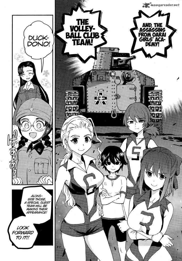 Girls Panzer Ribbon No Musha Chapter 25 Page 32