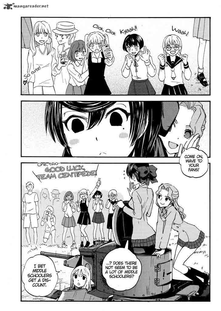 Girls Panzer Ribbon No Musha Chapter 25 Page 8