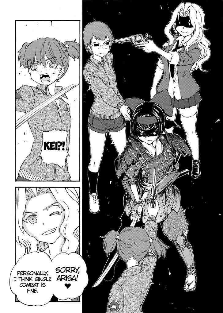 Girls Panzer Ribbon No Musha Chapter 26 Page 20