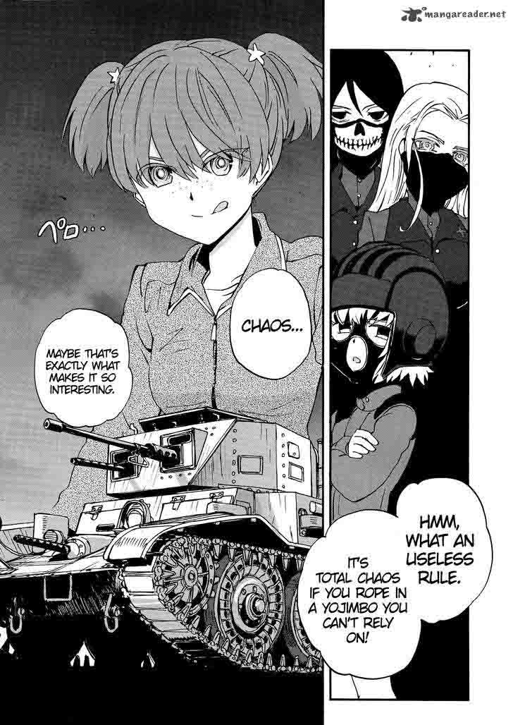 Girls Panzer Ribbon No Musha Chapter 26 Page 24