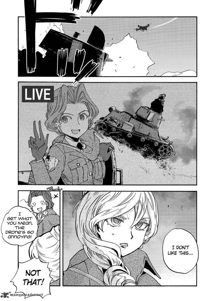 Girls Panzer Ribbon No Musha Chapter 27 Page 13