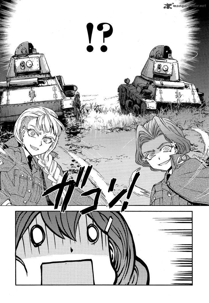 Girls Panzer Ribbon No Musha Chapter 27 Page 22