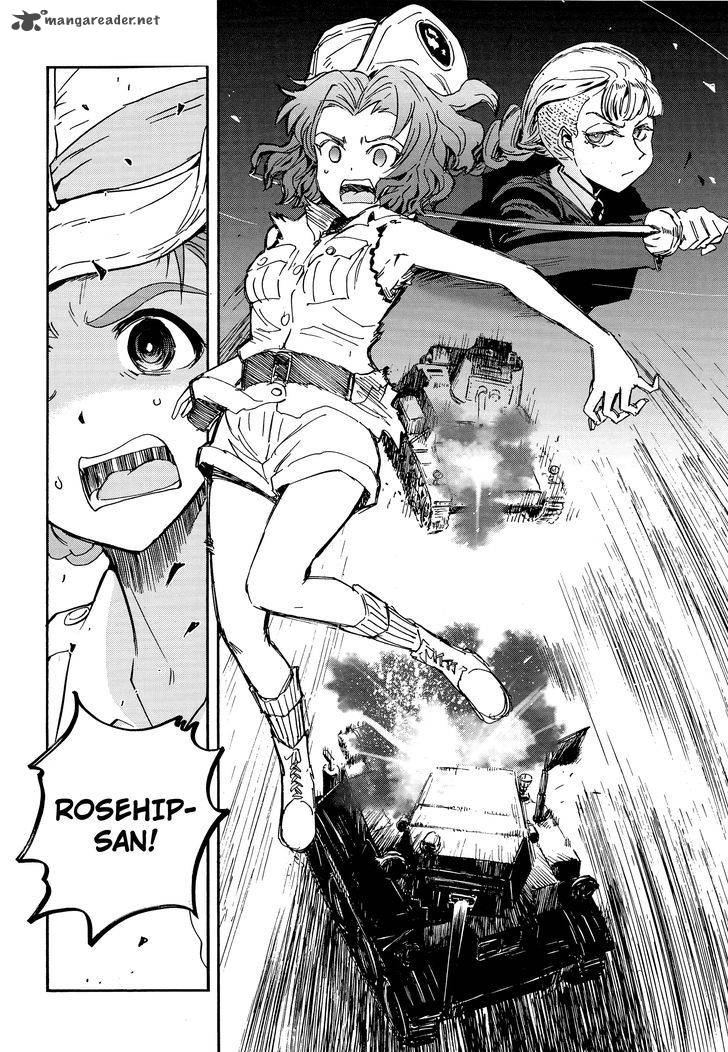 Girls Panzer Ribbon No Musha Chapter 27 Page 30