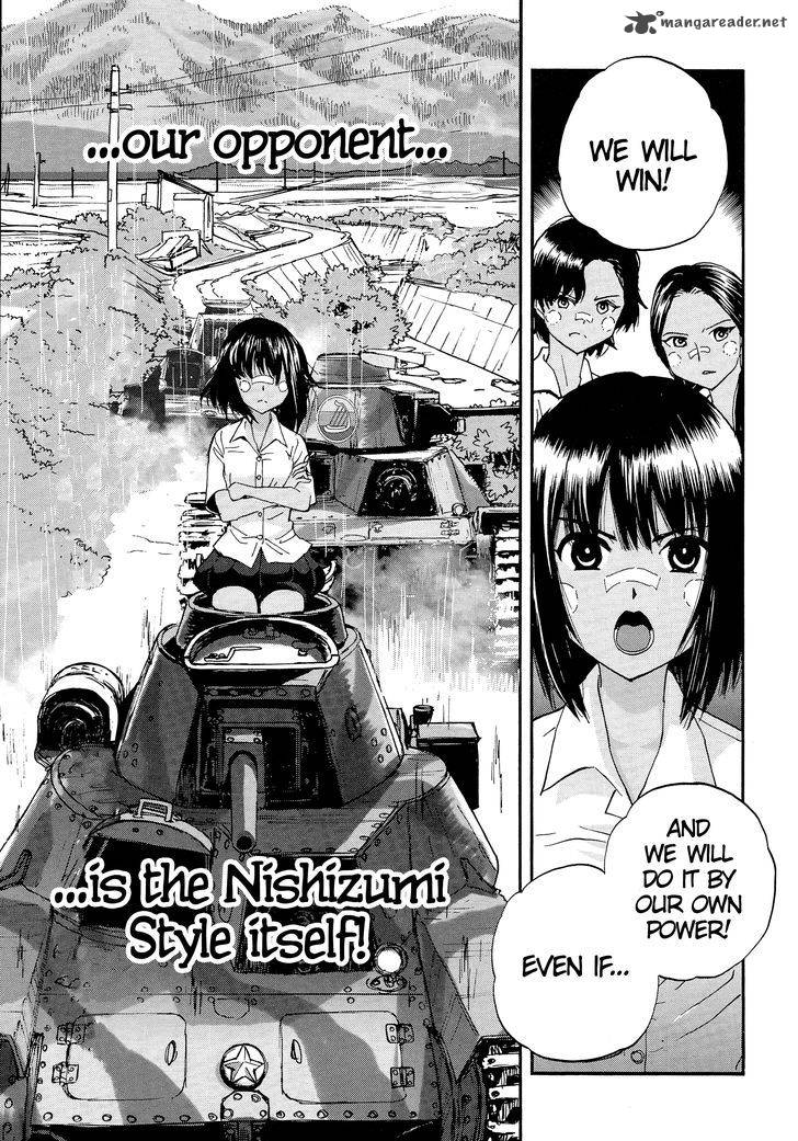 Girls Panzer Ribbon No Musha Chapter 28 Page 17