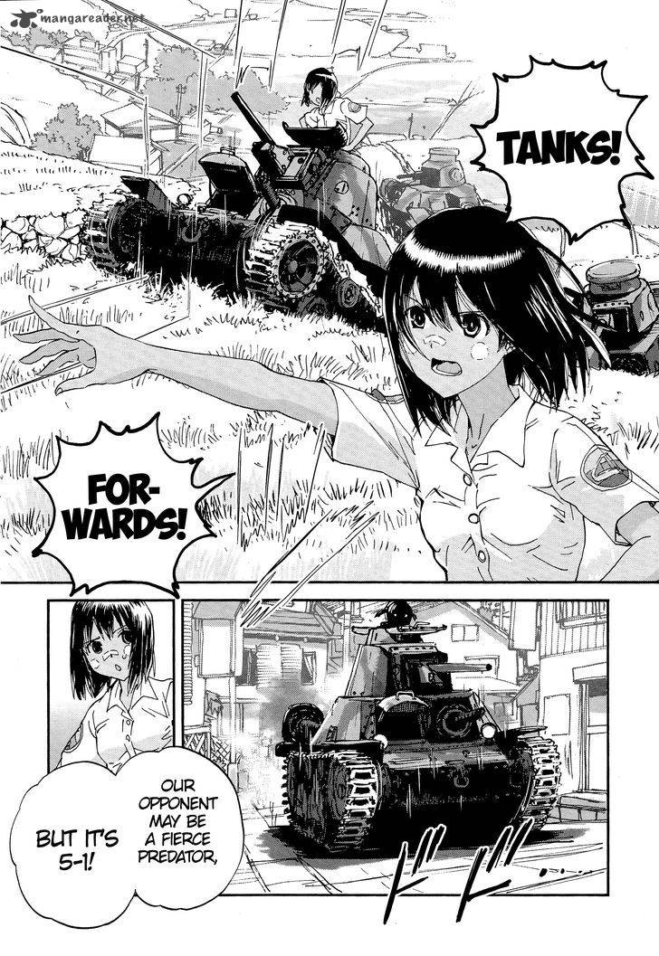 Girls Panzer Ribbon No Musha Chapter 28 Page 23