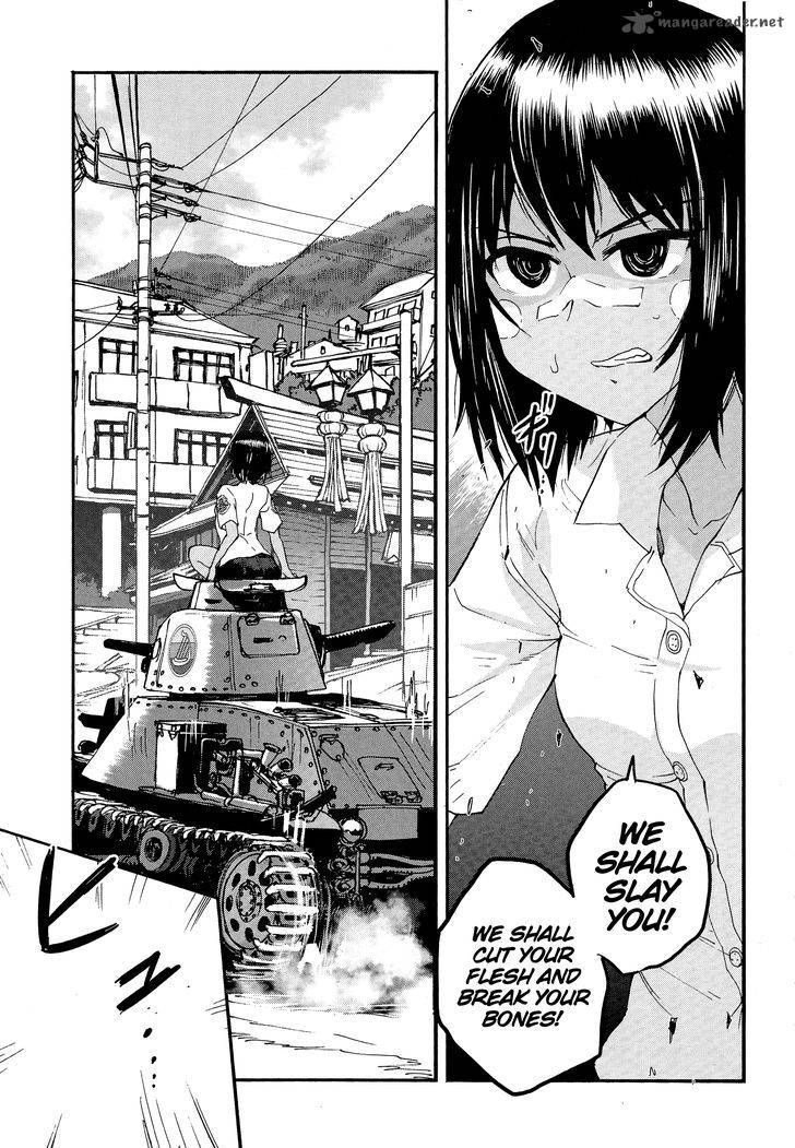 Girls Panzer Ribbon No Musha Chapter 28 Page 24