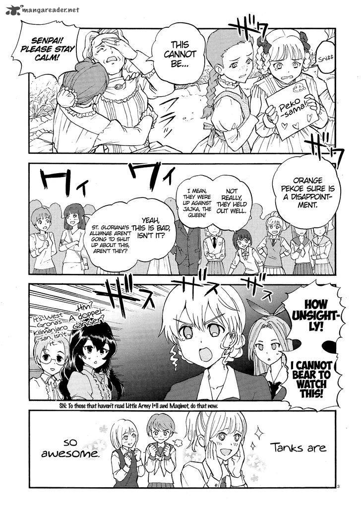 Girls Panzer Ribbon No Musha Chapter 28 Page 3