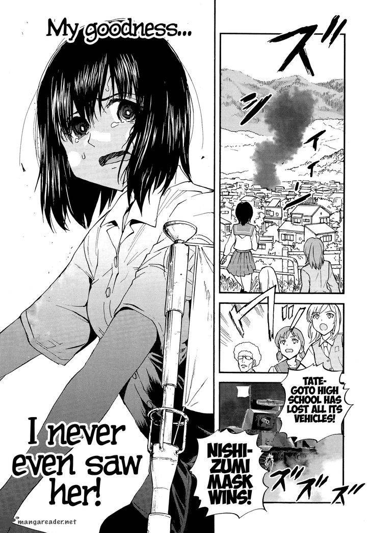 Girls Panzer Ribbon No Musha Chapter 28 Page 34