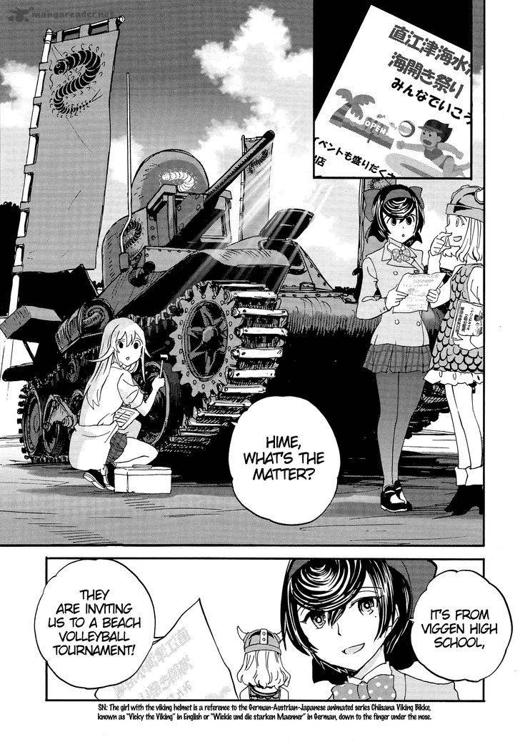 Girls Panzer Ribbon No Musha Chapter 29 Page 13