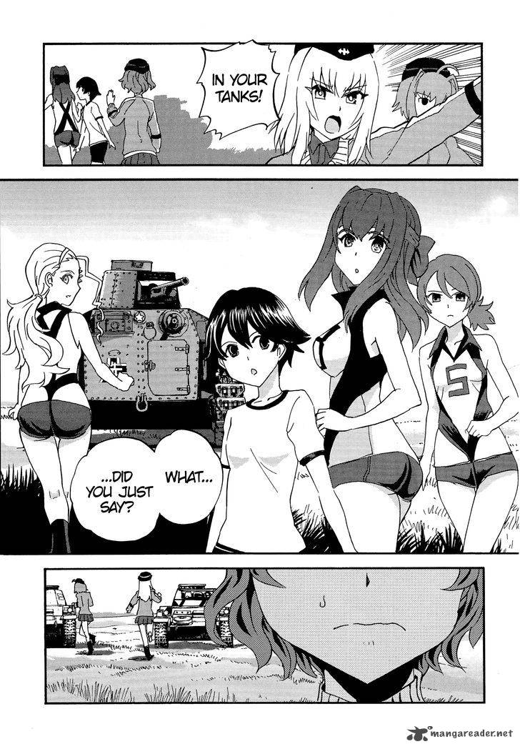 Girls Panzer Ribbon No Musha Chapter 29 Page 19