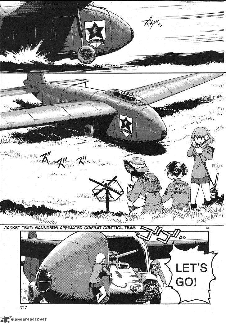 Girls Panzer Ribbon No Musha Chapter 3 Page 23