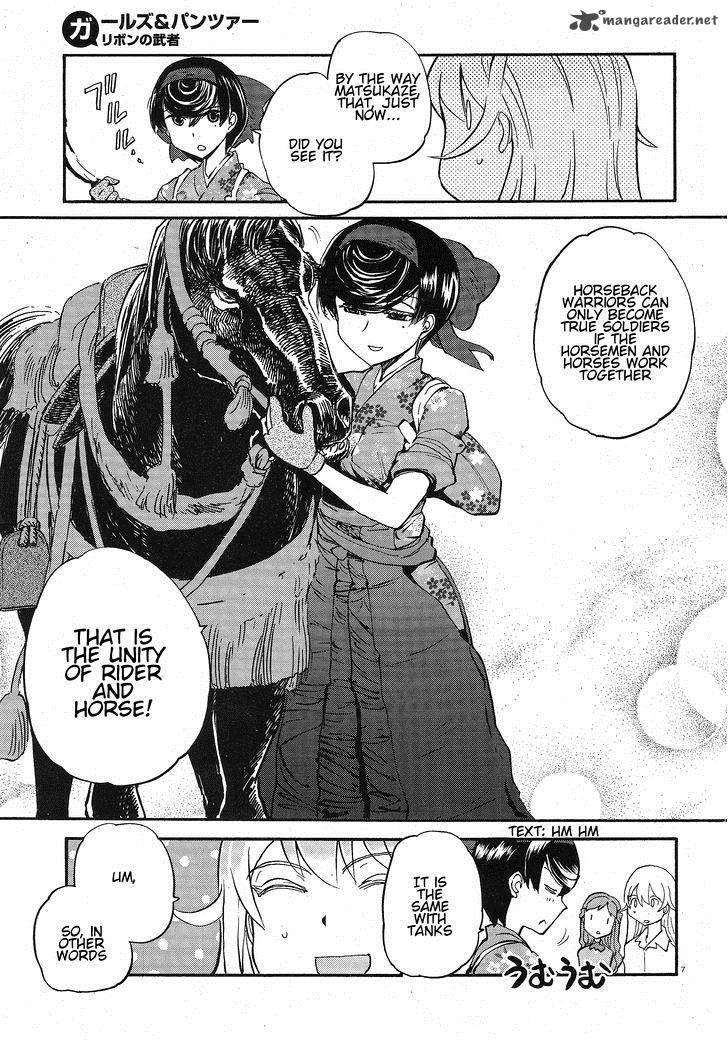 Girls Panzer Ribbon No Musha Chapter 3 Page 7