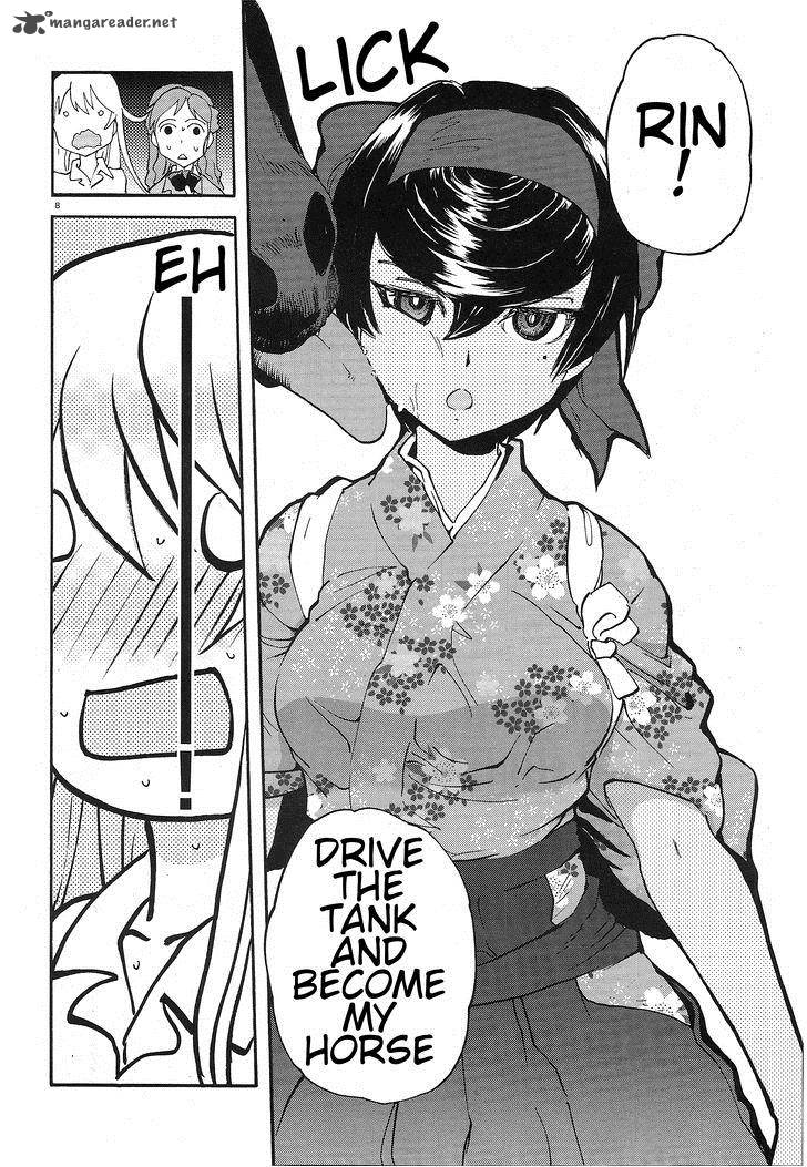 Girls Panzer Ribbon No Musha Chapter 3 Page 8