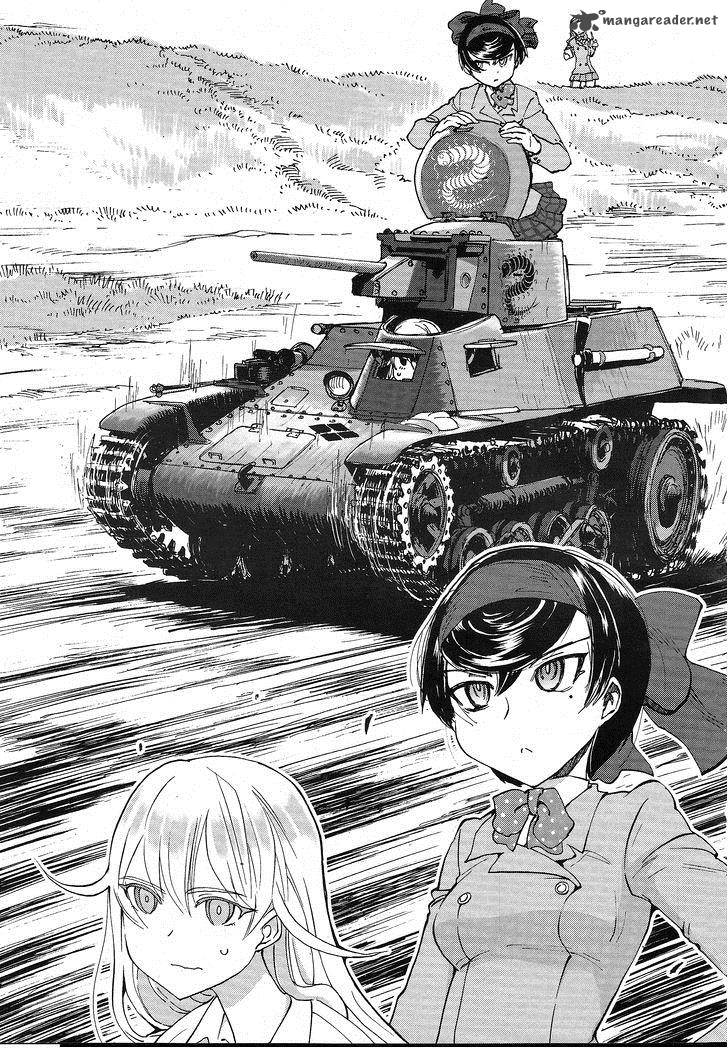 Girls Panzer Ribbon No Musha Chapter 3 Page 9
