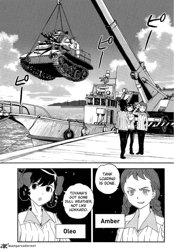 Girls Panzer Ribbon No Musha Chapter 30 Page 17