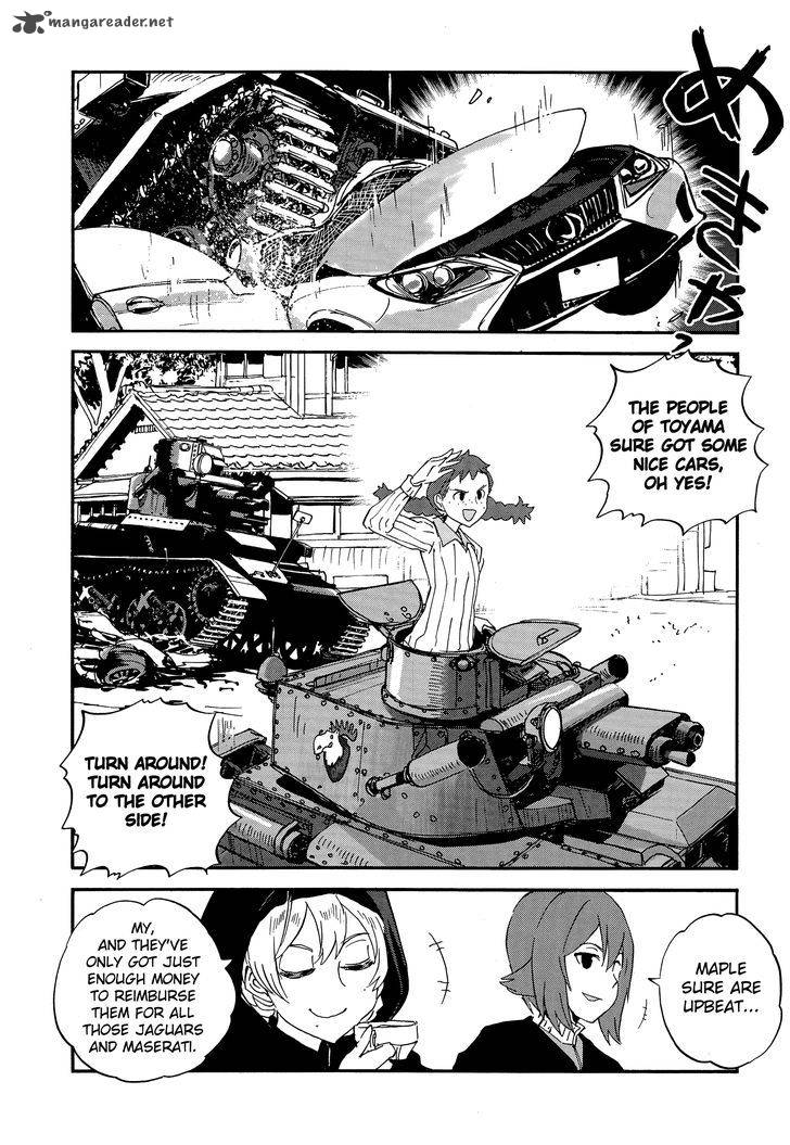 Girls Panzer Ribbon No Musha Chapter 30 Page 21