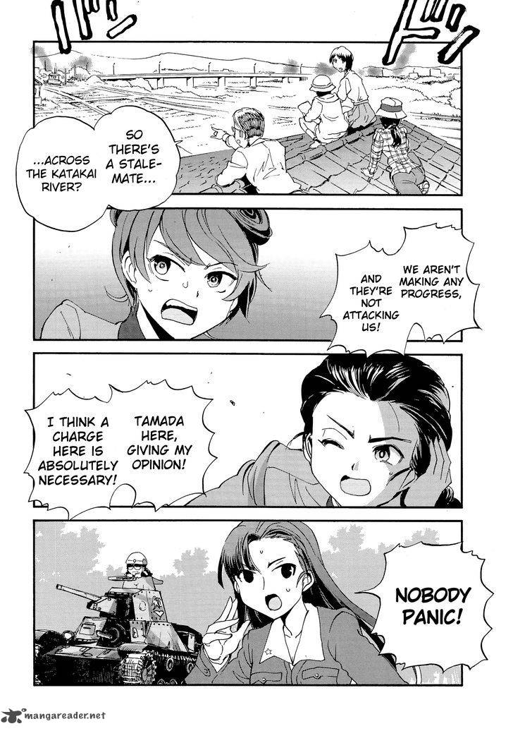 Girls Panzer Ribbon No Musha Chapter 30 Page 22