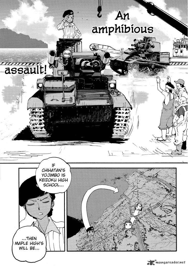 Girls Panzer Ribbon No Musha Chapter 30 Page 27