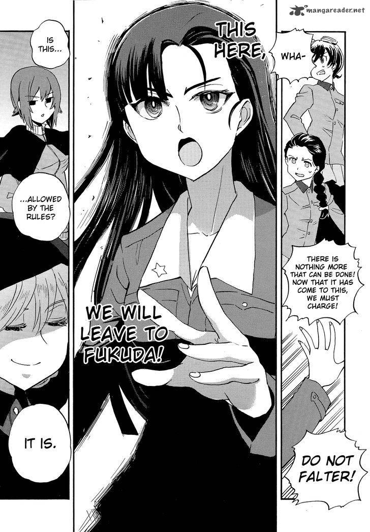 Girls Panzer Ribbon No Musha Chapter 30 Page 29