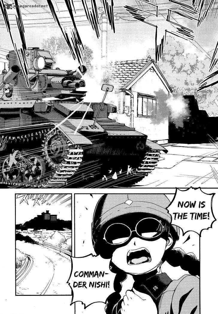 Girls Panzer Ribbon No Musha Chapter 30 Page 34