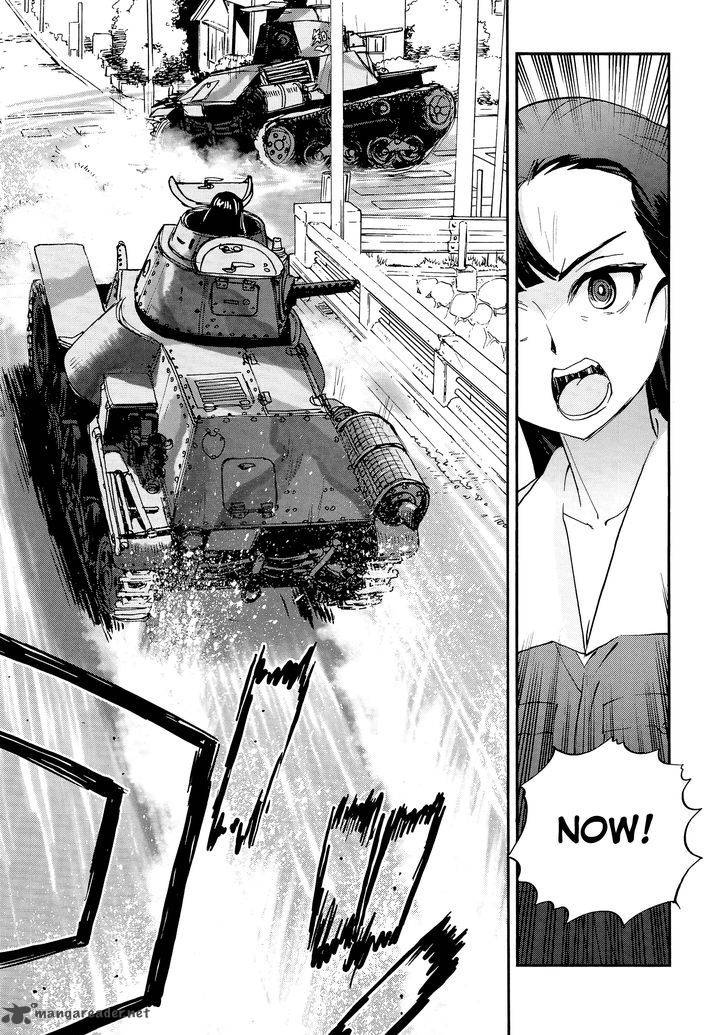 Girls Panzer Ribbon No Musha Chapter 30 Page 35