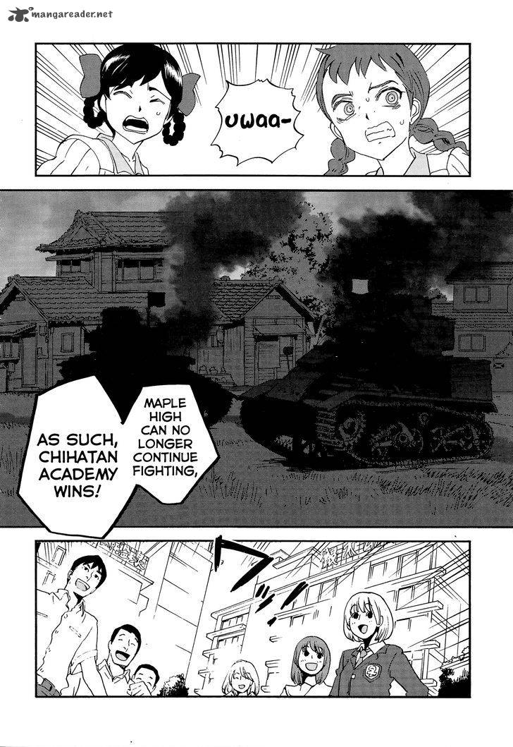 Girls Panzer Ribbon No Musha Chapter 30 Page 36