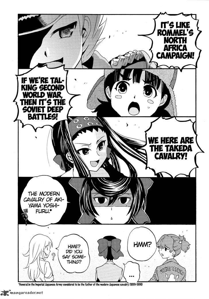 Girls Panzer Ribbon No Musha Chapter 31 Page 15