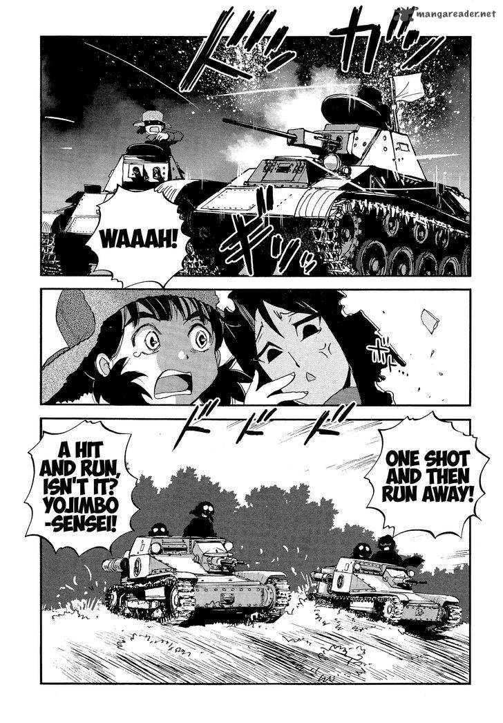 Girls Panzer Ribbon No Musha Chapter 31 Page 25
