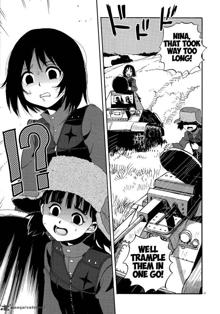 Girls Panzer Ribbon No Musha Chapter 31 Page 31