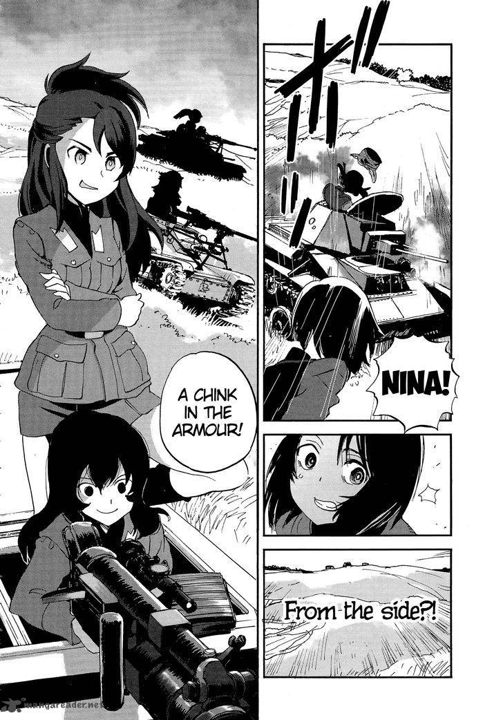 Girls Panzer Ribbon No Musha Chapter 31 Page 36