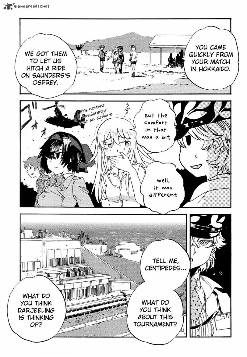 Girls Panzer Ribbon No Musha Chapter 32 Page 19