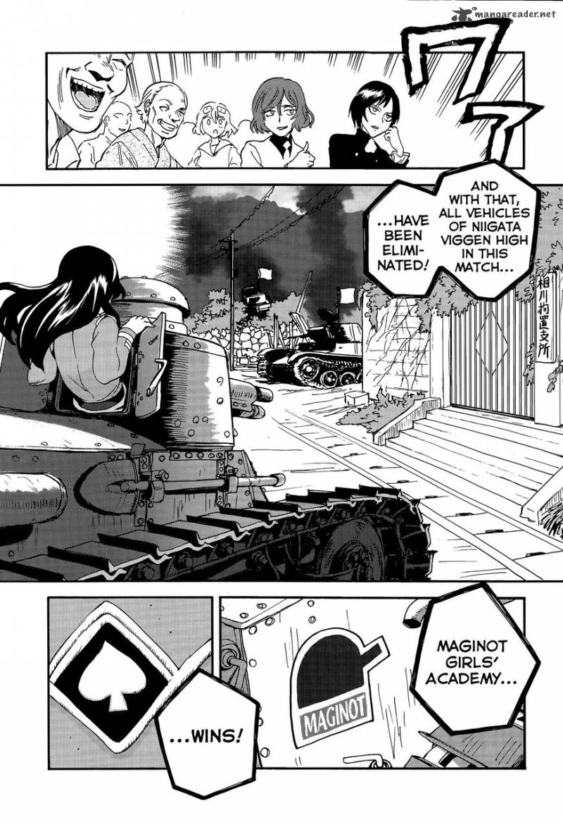 Girls Panzer Ribbon No Musha Chapter 32 Page 3