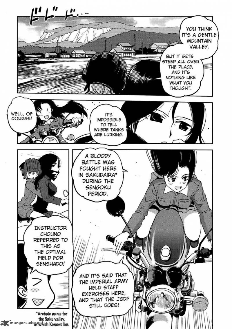 Girls Panzer Ribbon No Musha Chapter 35 Page 17