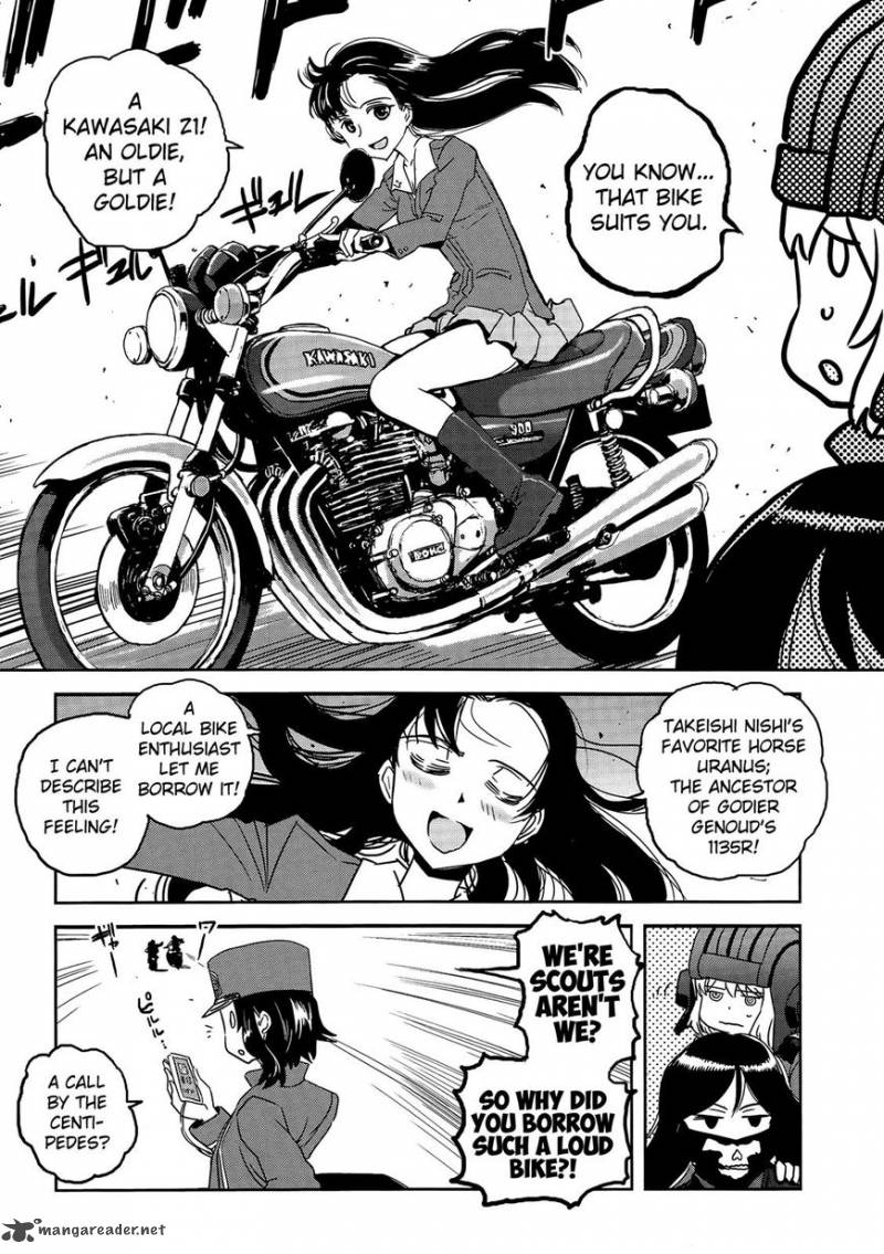 Girls Panzer Ribbon No Musha Chapter 35 Page 18