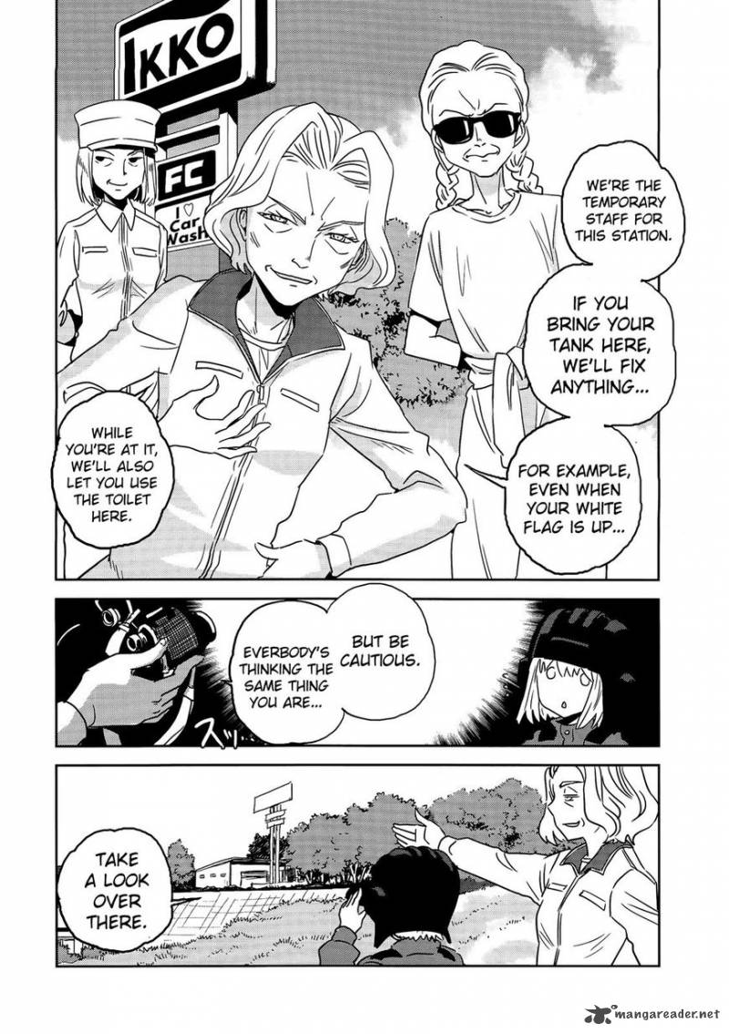 Girls Panzer Ribbon No Musha Chapter 35 Page 20
