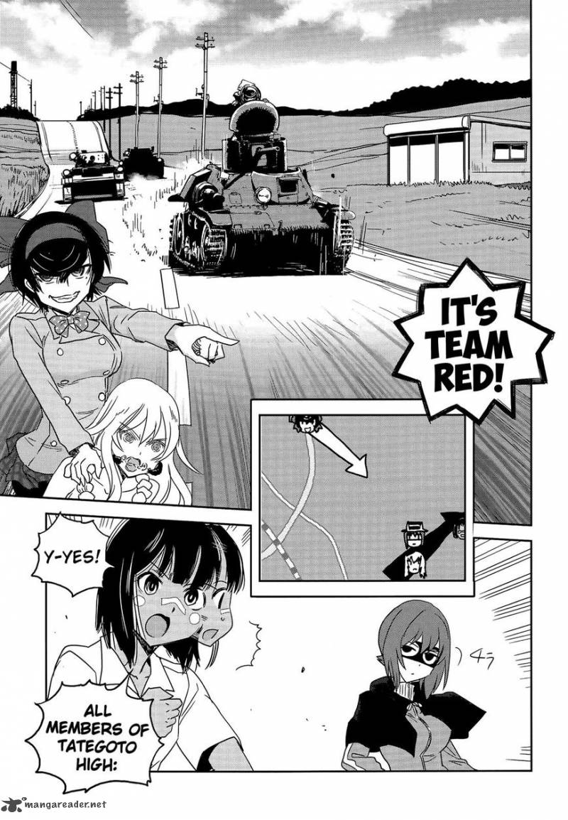 Girls Panzer Ribbon No Musha Chapter 35 Page 27