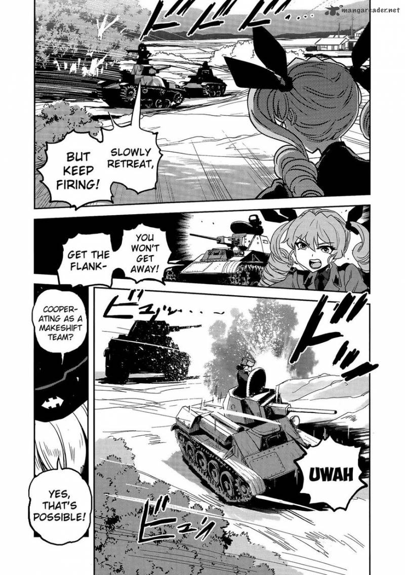 Girls Panzer Ribbon No Musha Chapter 35 Page 28